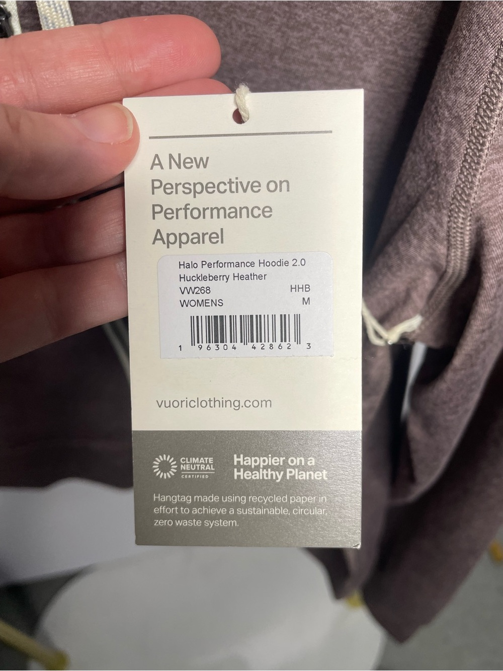 Vuori Halo Performance Hoodie 2.0 - Picture 3 of 3